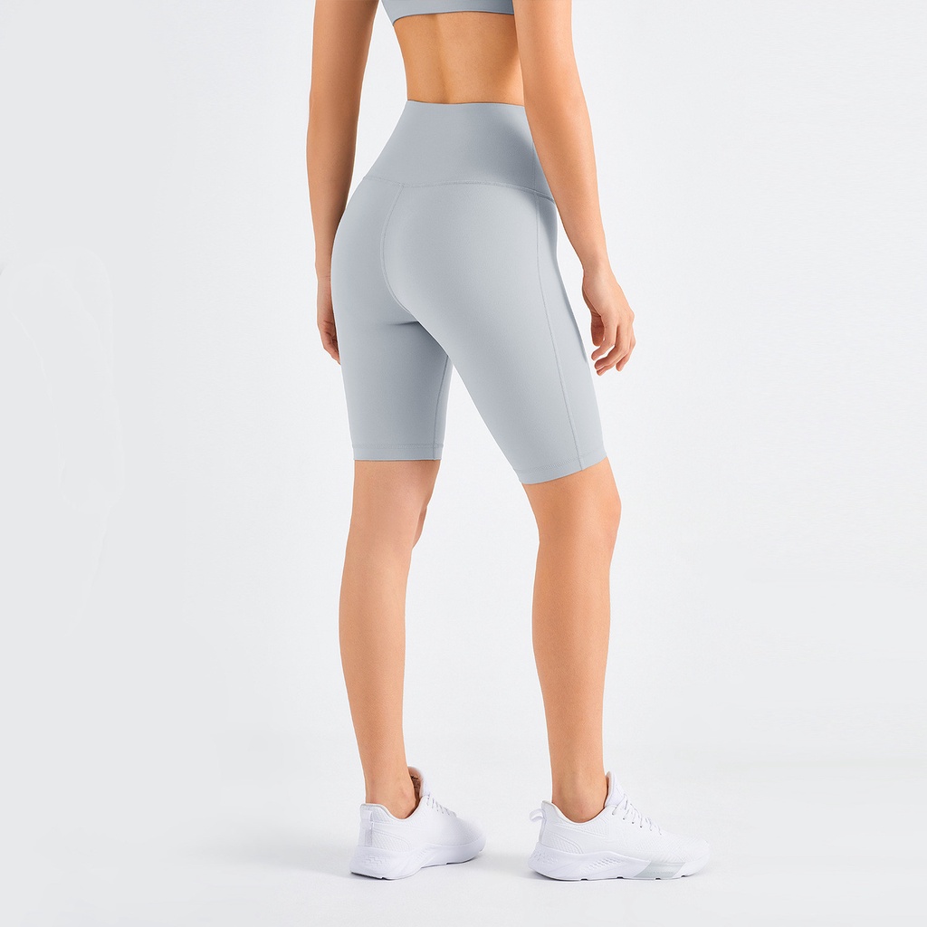 Quần short yoga HOPPE FUMENG lưng cao ôm dáng thời trang dành cho nữ