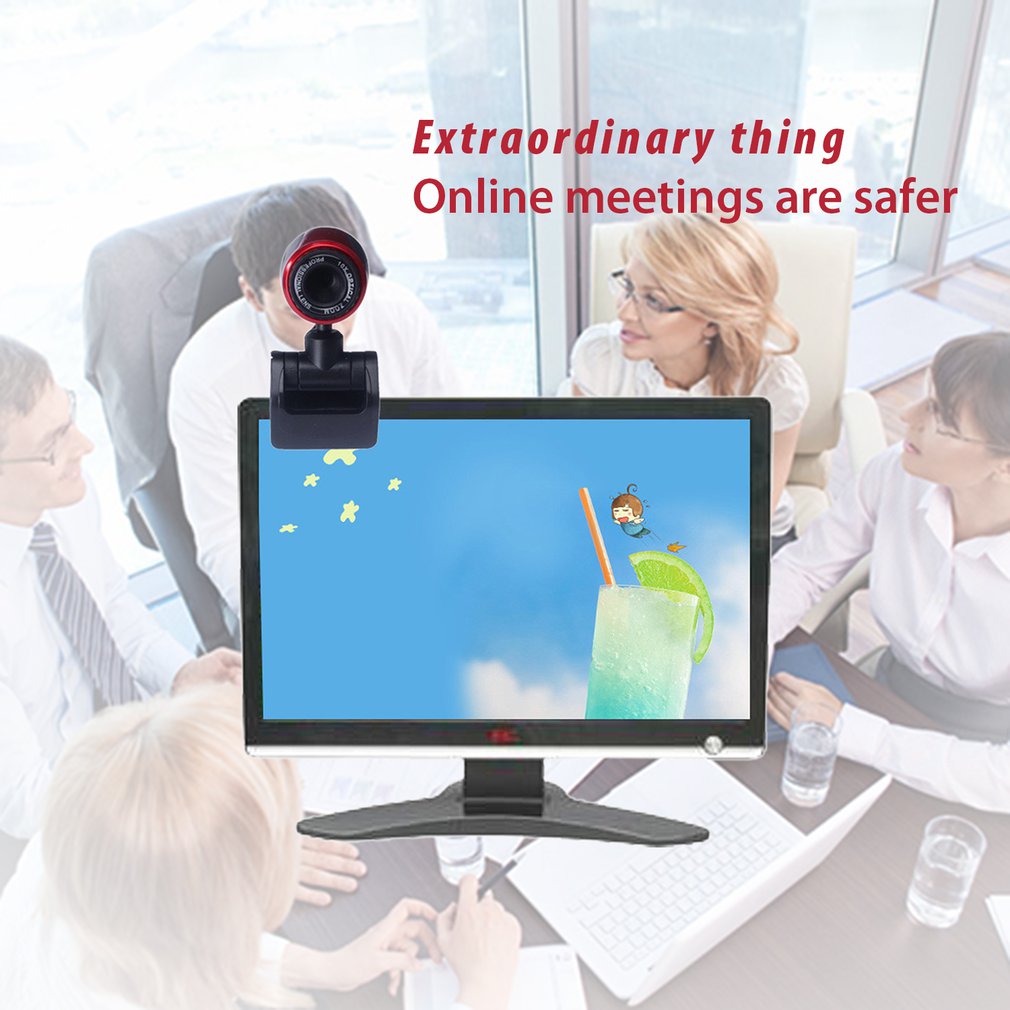 Webcam 30FPS USB 2.0 HD Tích Hợp Micro Cho Máy Tính / Laptop | BigBuy360 - bigbuy360.vn