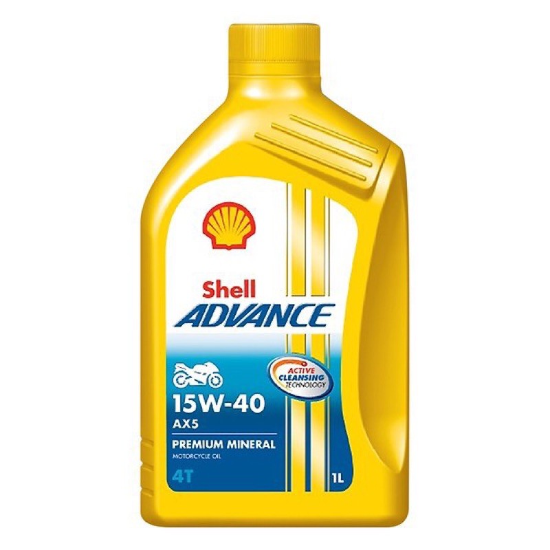 [SỐ] SHELL ADVANCE 4T AX5 15W40