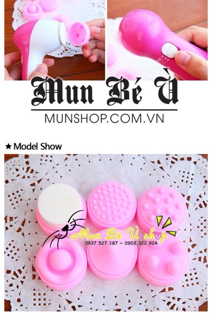 💥 Máy massage mặt 6in1 Mun Bé Ù shop | BigBuy360 - bigbuy360.vn
