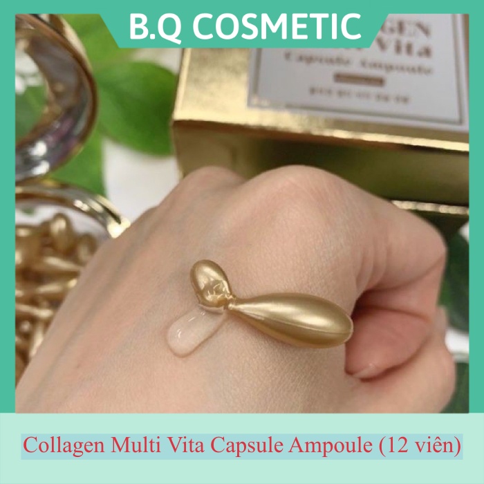 (Bán Chạy) Collagen Multi Vita Capsule Ampoule (12 viên)