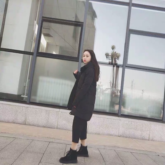 Áo phao dáng dài sành điệu QCCC