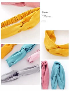 Turban Hàn Quốc đơn màu