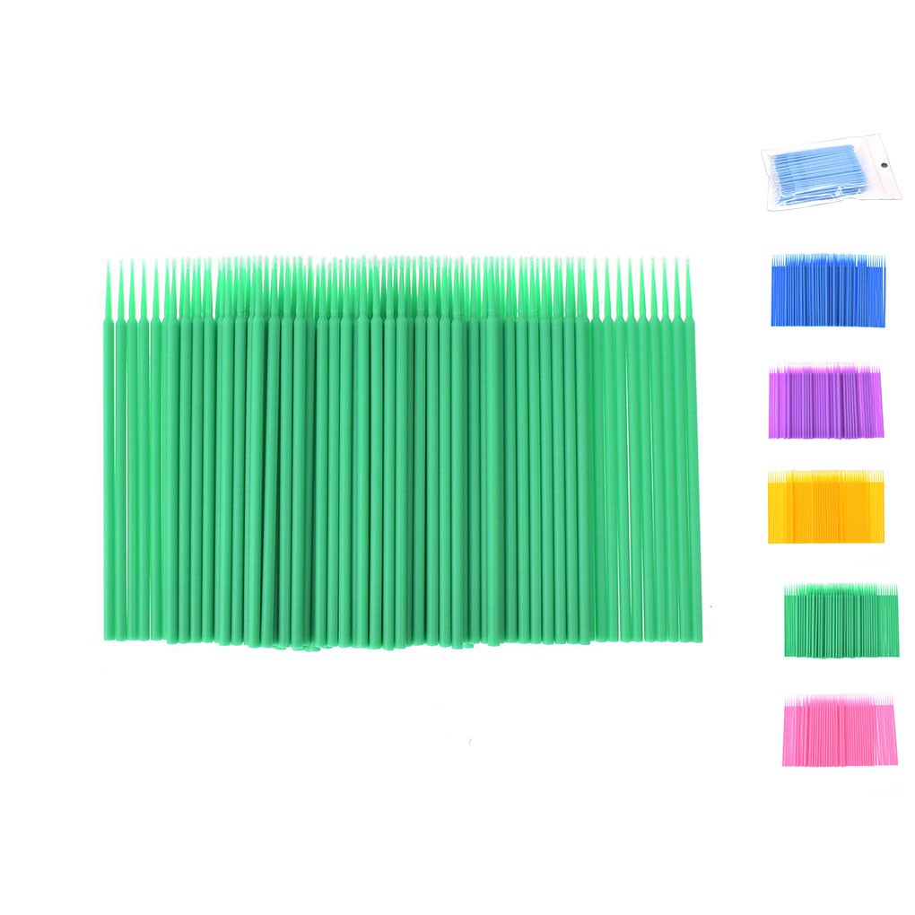 Set 100 tăm bông dùng một lần thiết kế hai đầu tiện dụng