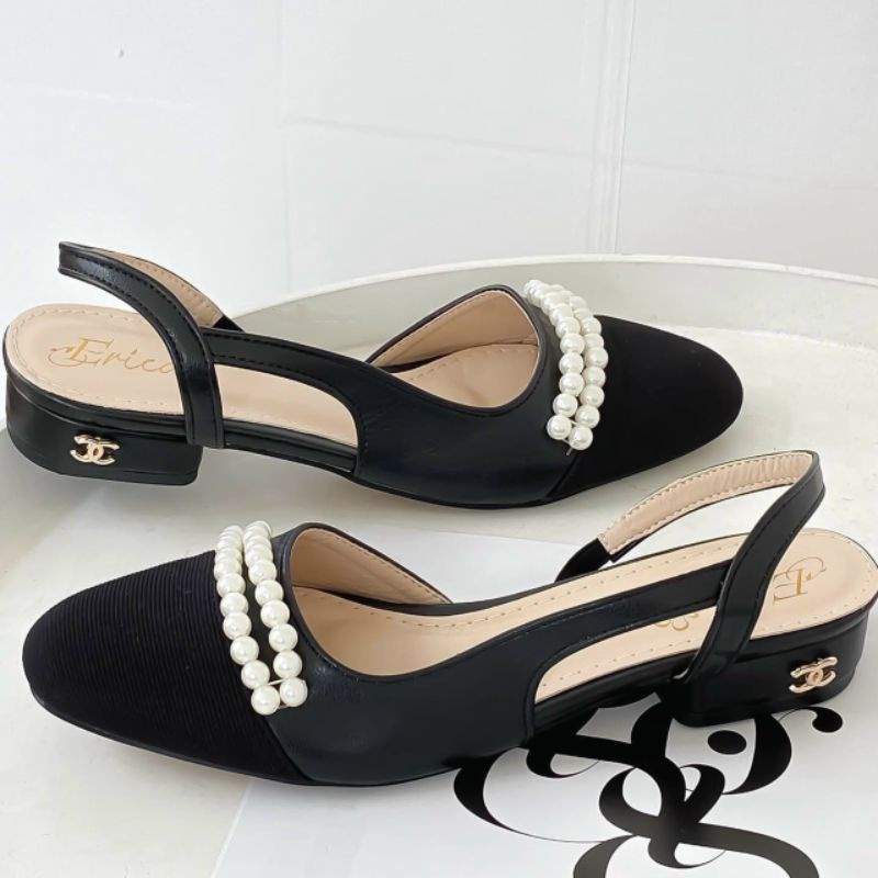 Giầy bít mũi hở hậu siêu đẹp l1 hót!!!