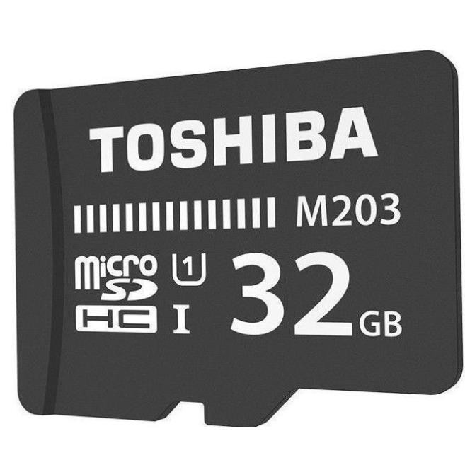 Thẻ Nhớ 32Gb Microsdhc Toshiba M203 Uhs-I U1 100Mb/S - Bh 5 Năm