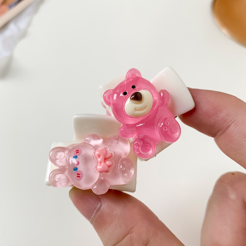 Kẹp Tóc Hình Chú Gấu Hoạt Họa Đáng Yêu Thời Trang Hàn Quốc 2022 Cho Bé Gái