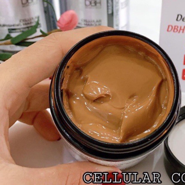 Mặt nạ nhũ tương nuôi dưỡng làn da Cellular cocoa Dbh mask