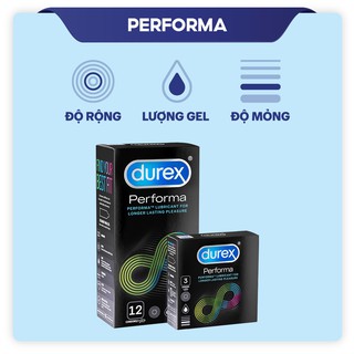02 Hộp  Bao Cao Su Durex Invisible Extra Thin cực siêu mỏng + Durex Fetherlite siêu mỏng[Che tên sản phẩm]