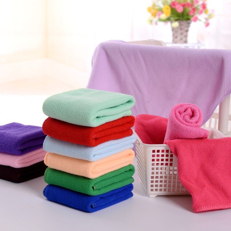 Khăn Vi Sợi 25x25cm Vệ Sinh Đa Năng Tiện Dụng