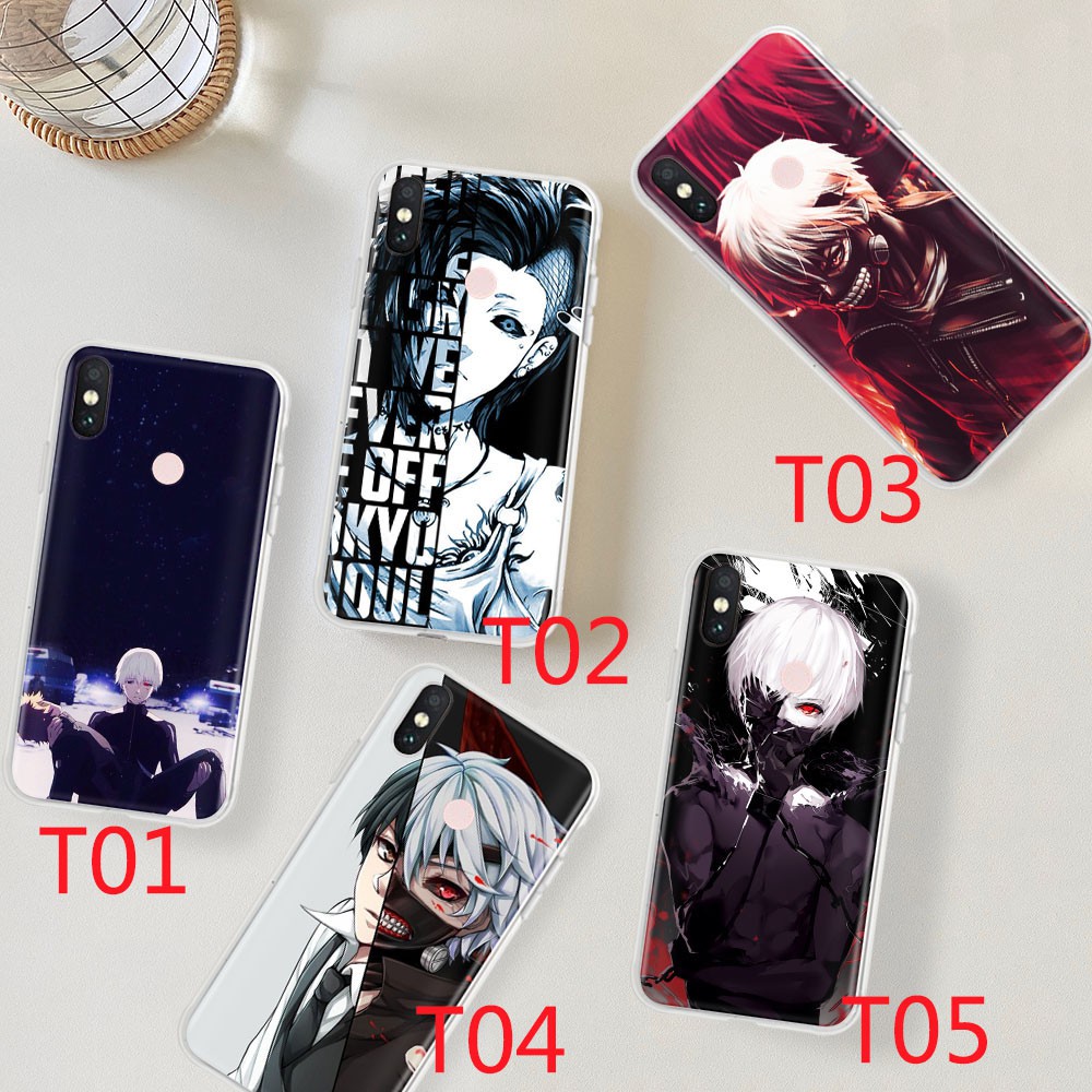 Ốp Điện Thoại Mềm Trong Suốt Hình Tokyo Ghoul Gt289 Cho Motorola Moto G4 G5 G5S G6 Play Plus