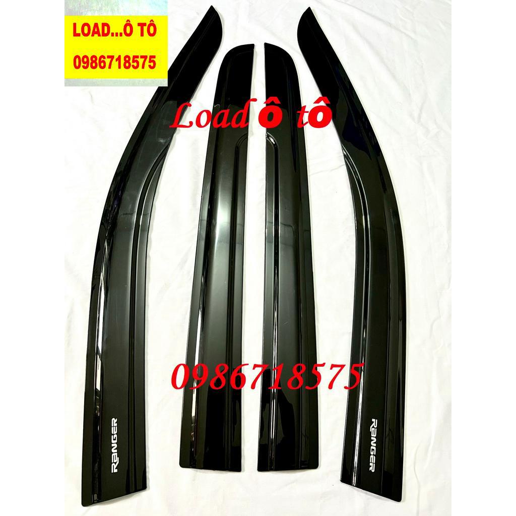 Vè Che Mưa Có Khuyết Xe Ford Ranger 2023-2016 Nhựa Đen Cao Cấp