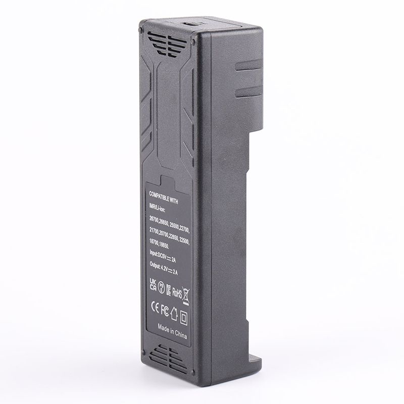 Bộ Sạc Pin Loại C 2A Yonii TC1 Cho Pin 18650 26650 21700 14500 18350 20350