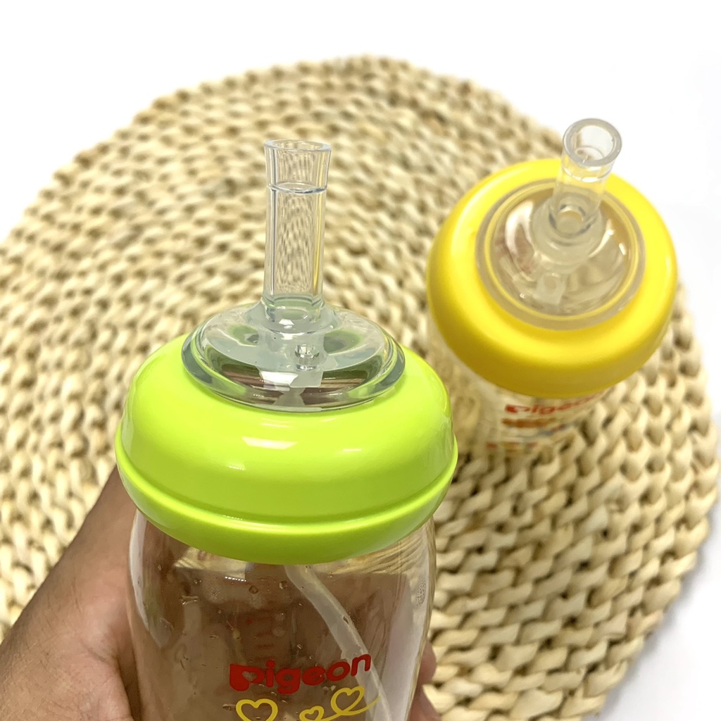 Bộ chuyển đổi bình sữa, Ống Hút Thay Thế Bình Sữa Cổ Rộng pigeon, Moyuum