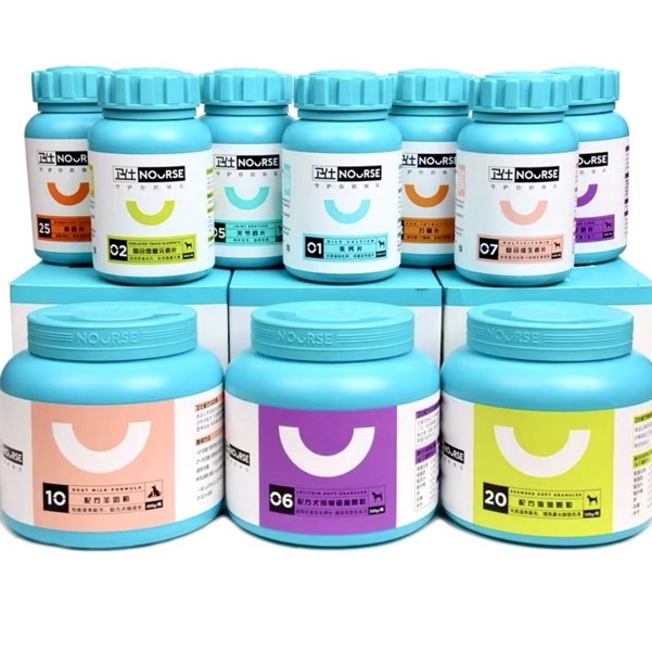 Bộ Vitamin Nourse cho chó Gel dinh dưỡng Dưỡng lông Canxi Sữa cho chó Surica