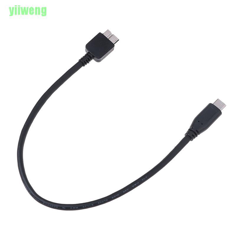 Cáp Chuyển Đổi Yw Usb C Sang Micro Usb Type C Sang Micro B Dài 30cm Cho Ổ Cứng Hdd