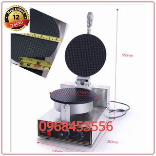 Hàng chuẩn' máy làm bánh ốc quế công nghiệp nặng 6kg