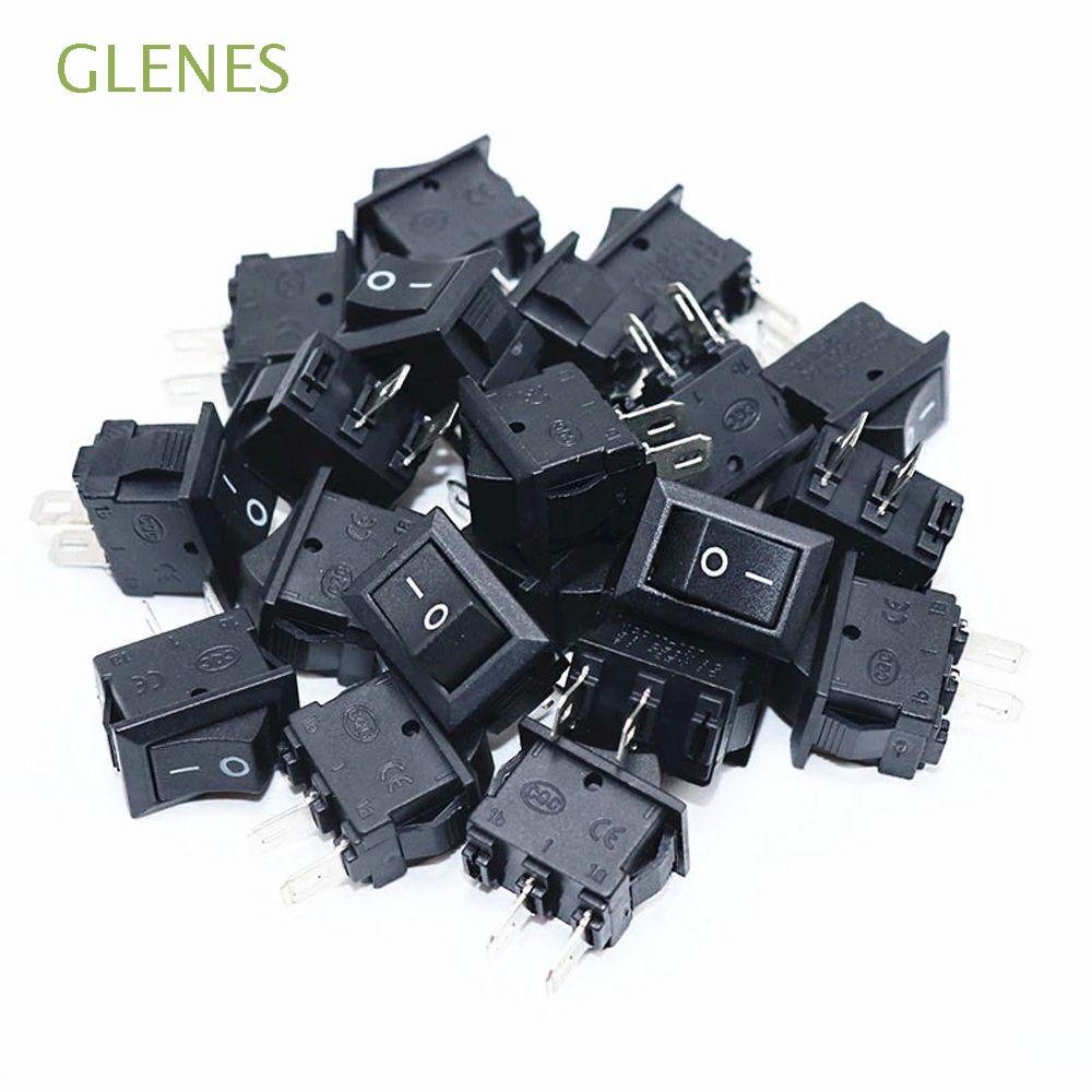 Set 10 công tắc KCD1 250V 3A 21*15mm cho tàu thuyền