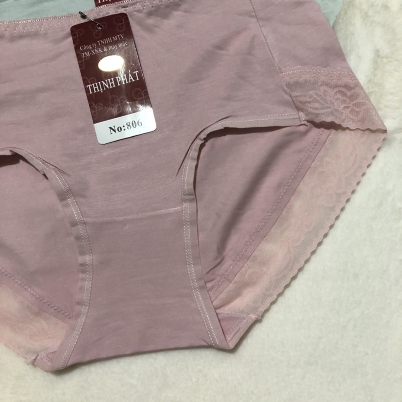 Set 5 Quần lót nữ Thịnh phát cotton lưng cao, quần chíp nữ cao cấp