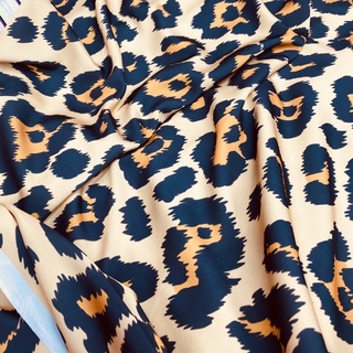 Vải lụa crep nhung hoa lớn may đầm áo jumsuit MP23104
