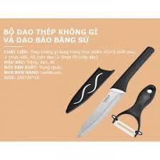 Bộ Dao Có Nắp Đậy Thép Không Gỉ Lock &amp; Lock Cookplus CKK502