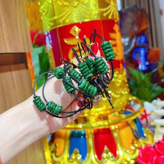 Vòng tay đồng điếu ngọc cẩm tha.ch