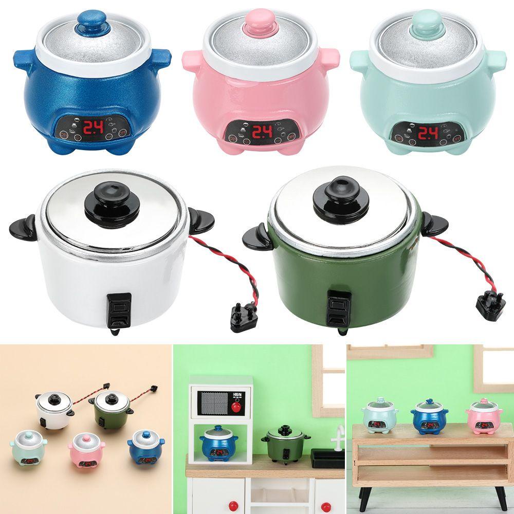 Mô Hình Nồi Cơm Trang Trí Nhà Búp Bê BKD Tỉ Lệ 1: 12