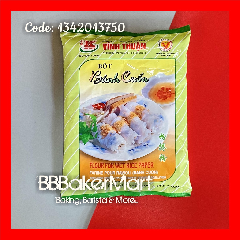 Bột BÁNH CUỐN hiệu VĨNH THUẬN - Gói 400gr