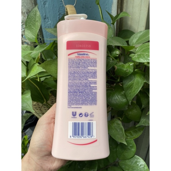 sữa dưỡng thể Body Vaseline Healthy Bright trắng da 725ml - Chính Hãng