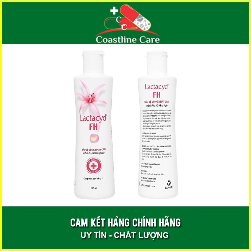 Dung Dịch Vệ Sinh Lactacyd FH 250ml - Coastlinecare Pharmacy