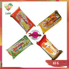 Lương khô Hải Châu 65g vị đậu xanh/cacao/tổng hợp/dinh dưỡng