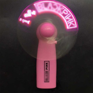 Quạt đèn Led Blackpink Lisa Jisoo Jennie Rose thân hồng cầm tay chạy pin bộ sưu tập quạt, thiết kế thông minh, xinh xắn