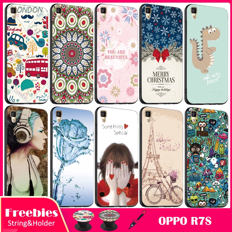 Ốp Lưng Silicon Dẻo Chống Sốc Cho Điện Thoại OPPO R7S