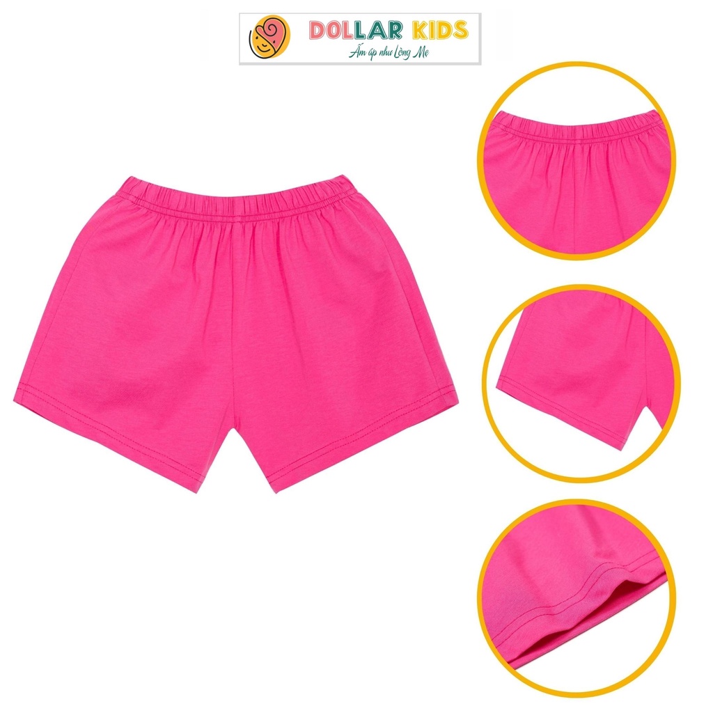 Quần Đùi Bé Trai 100%Cotton DOLLARKIDS Từ 10kg Đến Size Đại