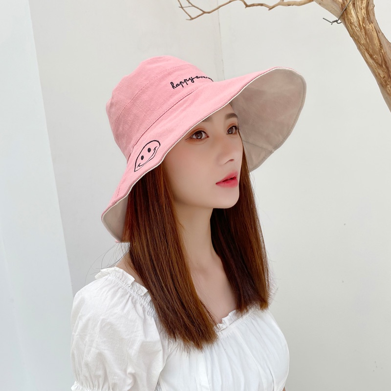 Mũ Bucket Chống Nắng Tia Cực Tím Phong Cách Mới Thời Trang Xuân Thu 2021 Cho Bạn Gái