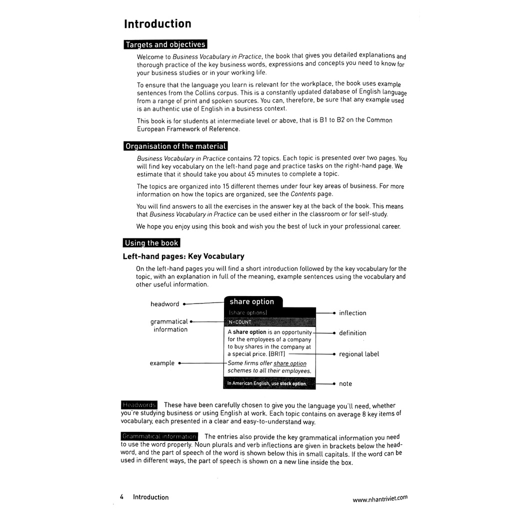 Sách Collins - 3RD Edition - Business Vocabulary In Practice