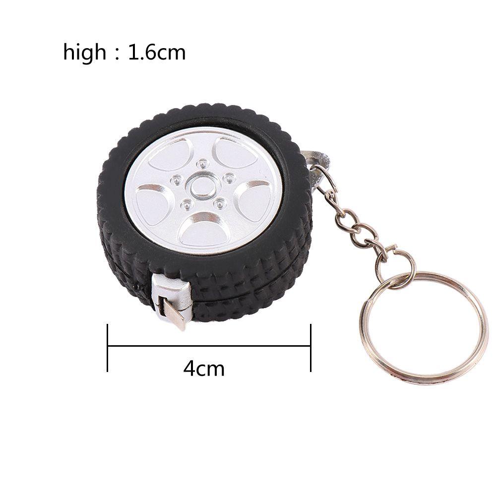 DARNELL Thước Dây Bằng Nhựa Dài 1M Hình Lốp Xe