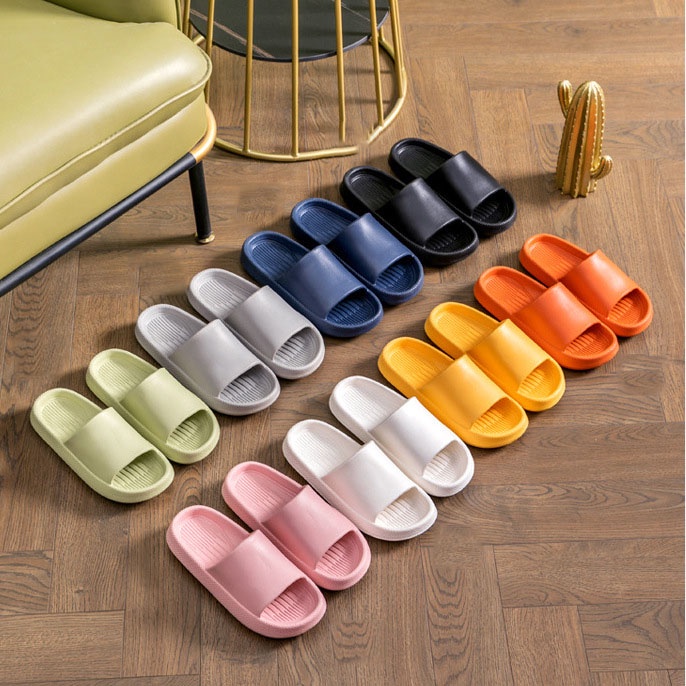 Dép Hình Đám Mây Đế Dày 4cm Mềm Mại Thoải Mái