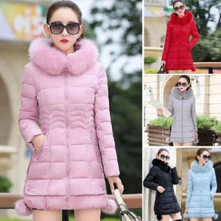 Áo phao dài 3 lớp siêu ấm nữ hàng quảng châu cao cấp