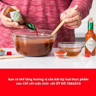 Sốt ớt Tabasco Red Pepper chai 60ml