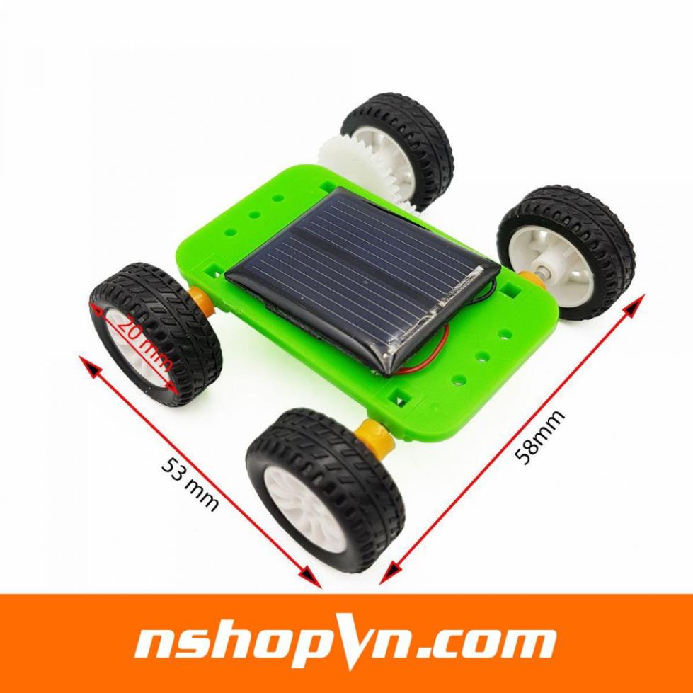 Mô hình xe năng lượng mặt trời mini