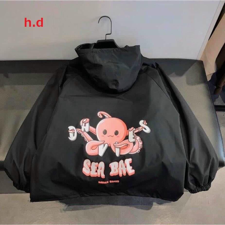 áo gió ,Áo Khoác Gió Nam Nữ Dù Cao Cấp Chất Siêu Đẹp Bomber Jackets Gió Nam Nữ BẠCH TUỘT SEA BAE bivita
