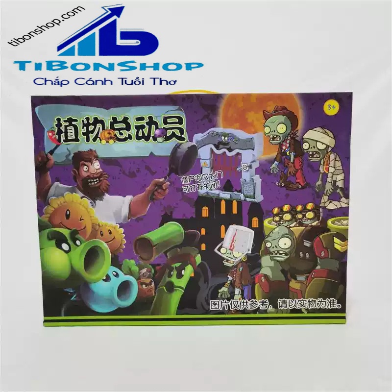 Plants vs Zombies - zombie hoa quả nổi giận - Đồ chơi  trẻ em