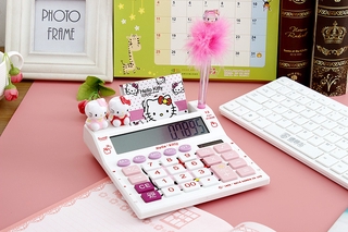 Máy Tính 3d 12 Phím Hello Kitty