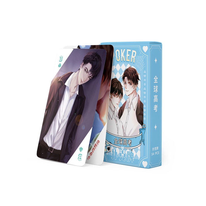 BỘ BÀI IN HÌNH NGỤY TRANG HỌC TRA, THIÊN QUAN TỨ PHÚC, MA ĐẠO TỔ SƯ, THI ĐẠI HỌC TOÀN CẦU, JUJUTSU KAISEN