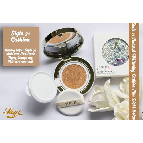 Phấn Nước Style 71 Natural Whitening Cushion