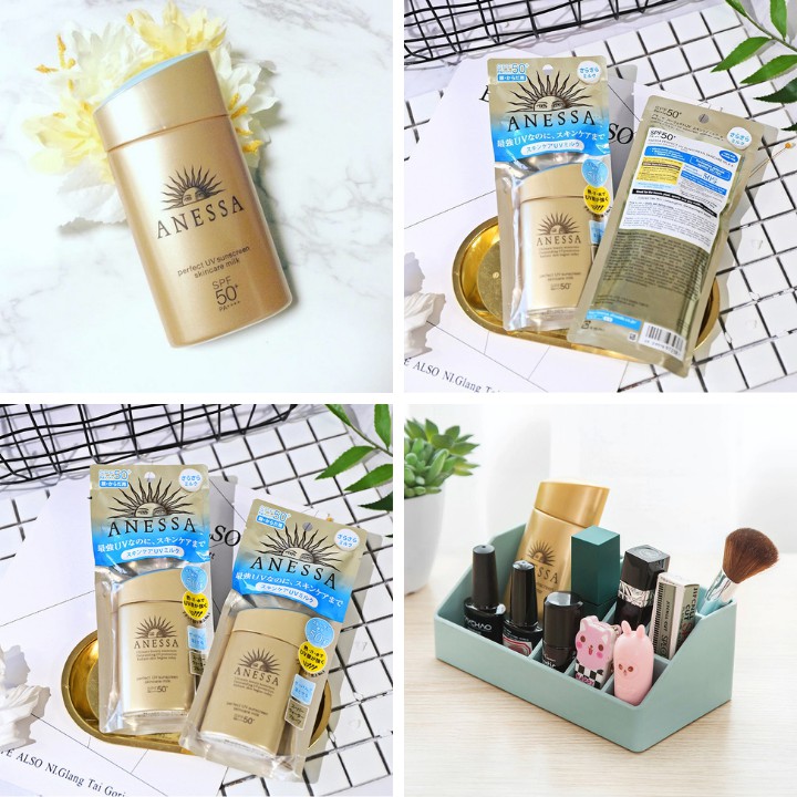 Kem chống nắng Anessa Perfect UV Nhật Bản SPF50+ 60ml ,bảo vệ và dưỡng ẩm da, phù hợp với mọi loại da | BigBuy360 - bigbuy360.vn