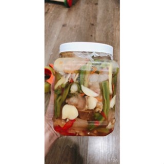 (SBFoods-CHUYÊN SỈ) Gân bò muối rau tiến vua hộp 1kg