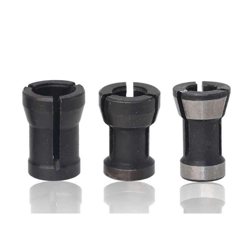 Set 3 Đầu Kẹp Mũi Phay 6mm 6.35mm 8mm Chuyên Dụng
