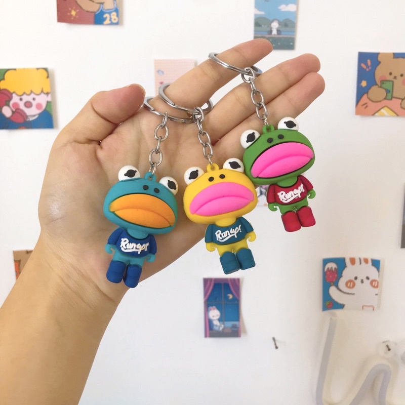 Móc Khoá Ếch Môi Dày